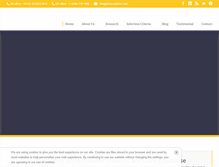 Tablet Screenshot of ibisacademic.com
